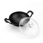 Litinový wok 16 cm - černý matný od značky LAVA Metal