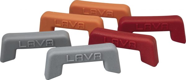 LAVA METAL Silikonové úchyty oranžové - sada 2 ks od značky LAVA Metal