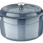 LAVA METAL Litinový hrnec kulatý 20cm - šedá majolika od značky LAVA METAL