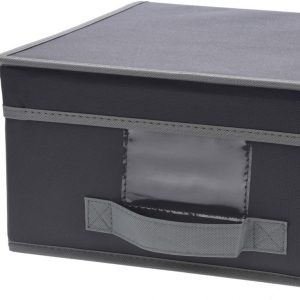 Koopman Úložný box textilní šedý 44x33x22cm od značky Koopman