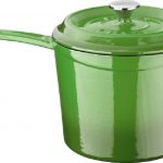 LAVA METAL Litinový vysoký rendlík 18 cm - zelený od značky LAVA METAL