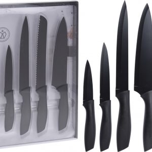 Koopman BLACK - sada kuchyňských nožů 5ks od značky Koopman