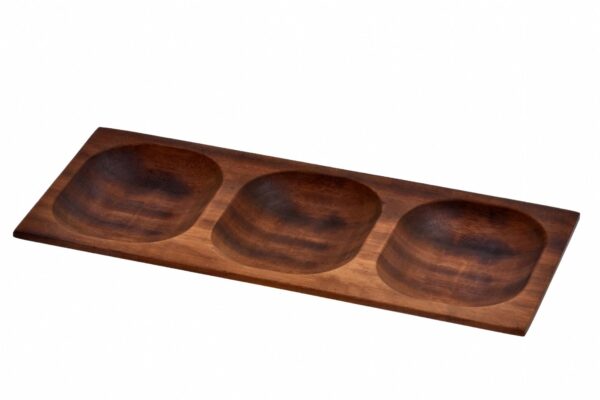 LAVA METAL Lava wood - servírovací miska 15x35 cm - Obrázek 5