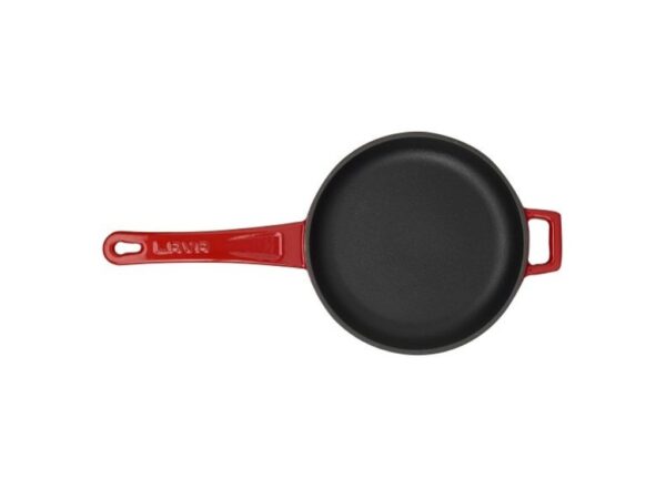 LAVA METAL Litinová pánev 20cm - červená od značky LAVA METAL