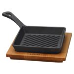 LAVA METAL Litinová grilovací pánev 16x16cm