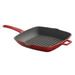 LAVA METAL Litinová grilovací pánev 20x20 cm - červená od značky LAVA METAL