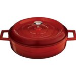 LAVA METAL Litinový hrnec nízký kulatý 24cm - červený od značky LAVA METAL