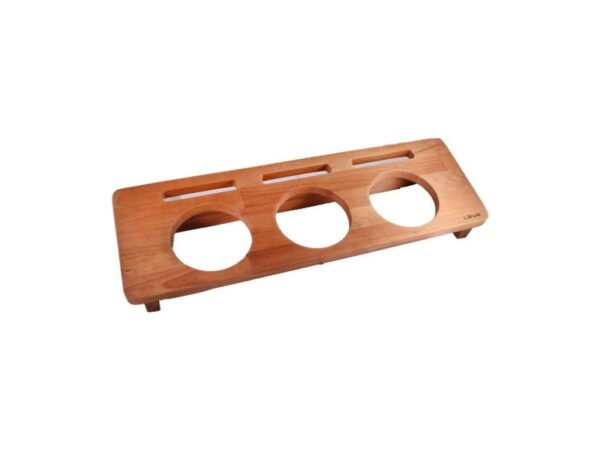 LAVA METAL Dřevěný stojan na 3x hrnec průměr 10 cm od značky LAVA METAL