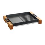 LAVA METAL Litinová duo plotýnka 26x32cm s dřevěným podstavcem od značky LAVA METAL