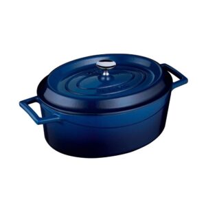 LAVA METAL Litinový hrnec oválný 29cm - modrý od značky LAVA METAL