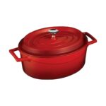 LAVA METAL Litinový hrnec oválný 29cm - červený od značky LAVA METAL