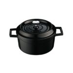 LAVA METAL Litinový hrnec kulatý 18cm - černý od značky LAVA METAL