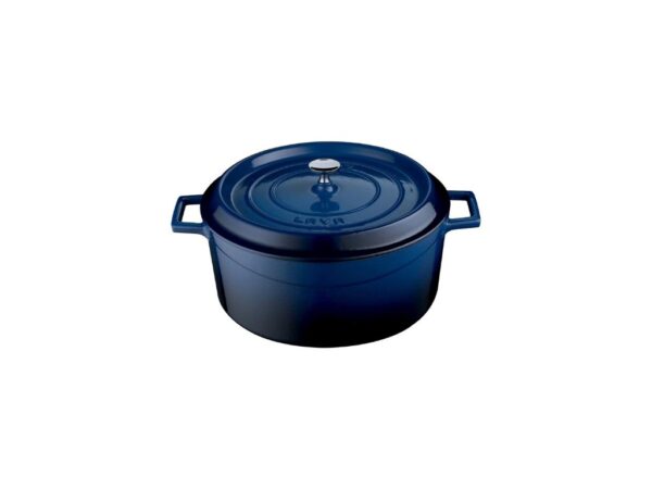 LAVA METAL Litinový hrnec kulatý 18cm - modrý od značky LAVA METAL
