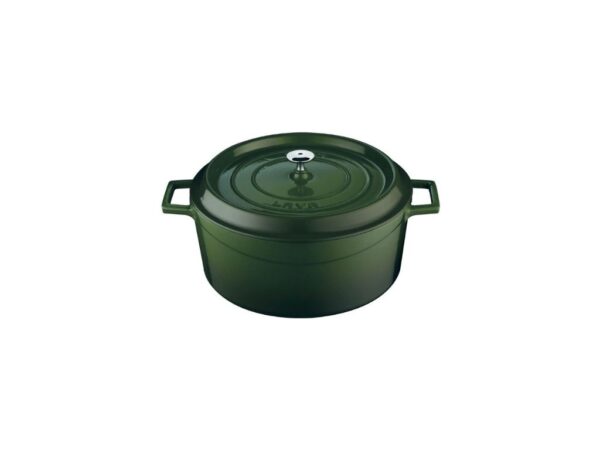 LAVA METAL Litinový hrnec kulatý 18cm - zelený od značky LAVA METAL