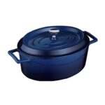 LAVA METAL Litinový hrnec oválný 25cm - modrý od značky LAVA METAL