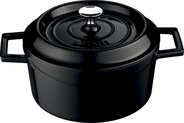 12427_102 LAVA METAL Litinový hrnec kulatý 28 cm - černý - Obrázek 7