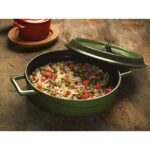 LAVA METAL Litinový hrnec nízký kulatý 28 cm - červený - Obrázek 9