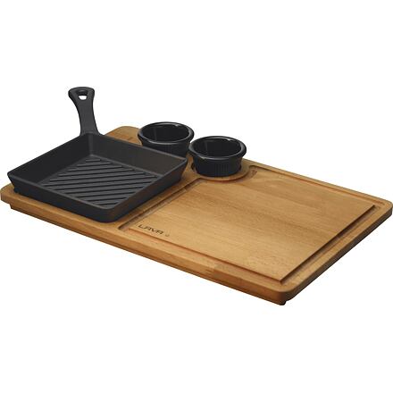 3670_102 LAVA METAL Grilovací a servírovací set 40 x 25 cm - Obrázek 1