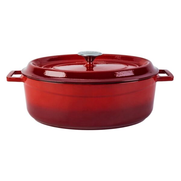 46426_102 LAVA METAL Litinový hrnec oválný 31cm - červený - Obrázek 5