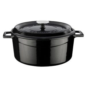 LAVA METAL Litinový mini hrnec kulatý 10 cm - černý od značky LAVA METAL