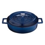 LAVA METAL Litinový hrnec nízký kulatý 24cm - modrý - Obrázek 12