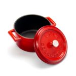 LAVA METAL Litinový mini hrnec kulatý 10 cm - červený - Obrázek 10