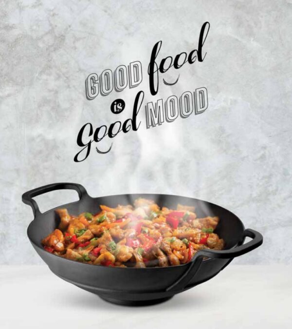 LAVA METAL Litinová pánev "wok" 38 cm - Obrázek 9