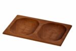 LAVA METAL Lava wood - servírovací miska 15x24 cm od značky LAVA METAL