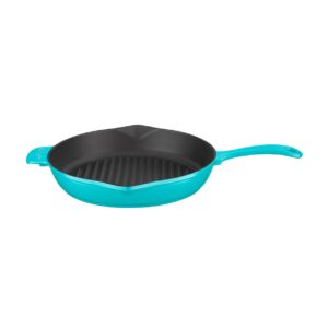 LAVA METAL Litinová pánev 28 cm s výlevkou - tyrkysová od značky LAVA METAL