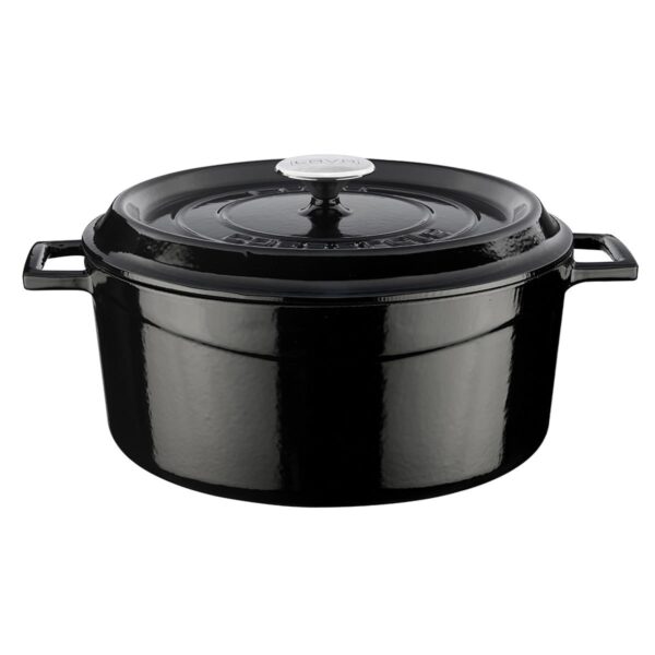 LAVA METAL Litinový mini hrnec kulatý 10 cm - černý od značky LAVA METAL
