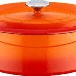 LAVA METAL Hrnec 4,8 l, litinový, oranžový