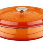 LAVA METAL Kastrol Ø 28 cm, 3,5 l, litinový, oranžový